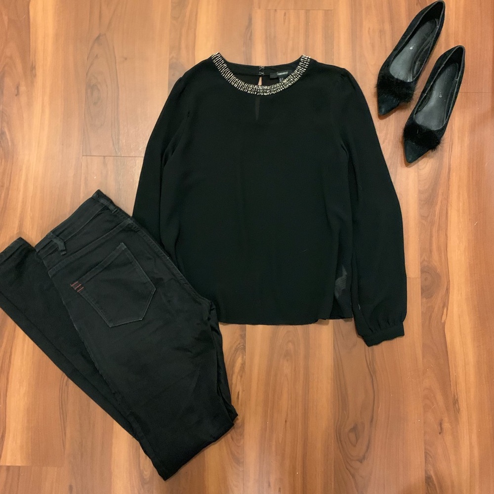 Forever 21 Sheer Blouse